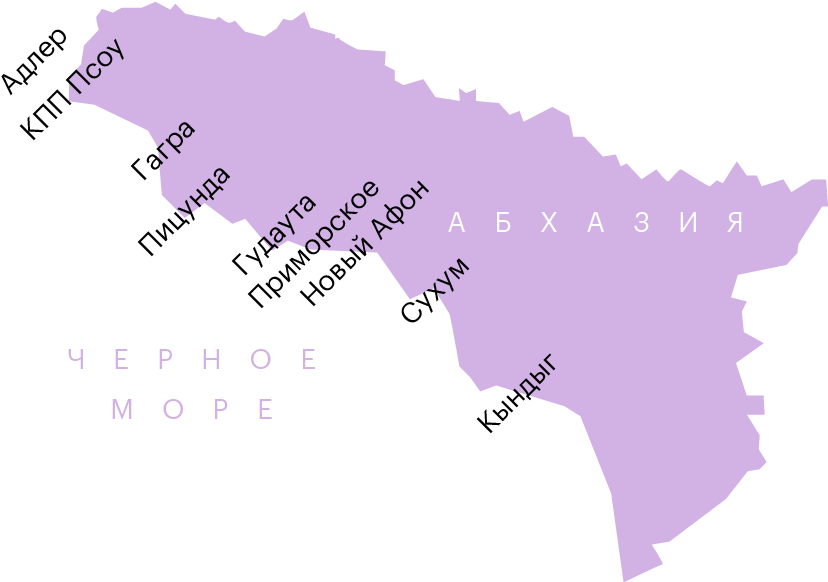 Какие документы нужны чтобы поехать в абхазию