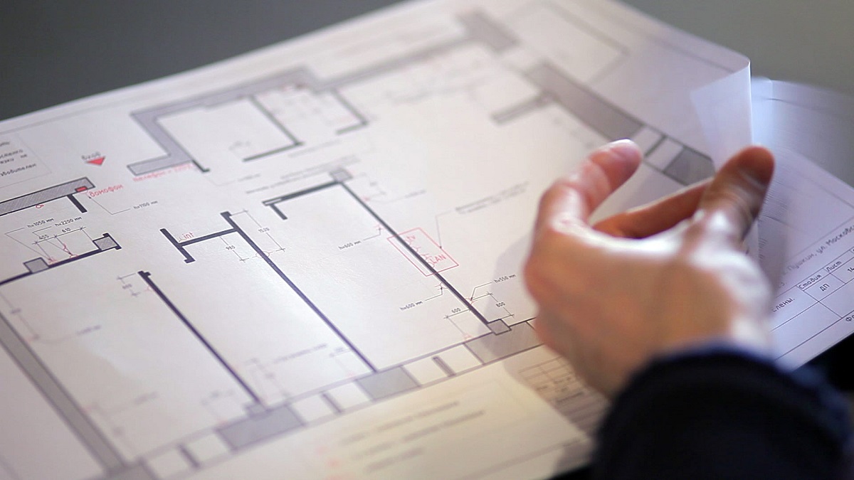 Поэтажный план и экспликация квартиры