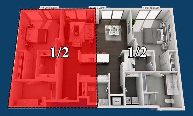 Распределение долей между собственниками Распределение долей между собственниками