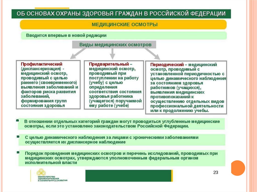 Периодические медицинские осмотры работников: перечень профессий, периодичность, порядок проведения медосмотра на предприятии