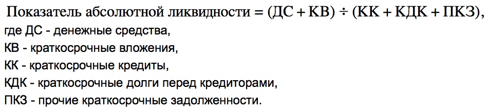 Как рассчитать основные показатели ликвидности по балансу?